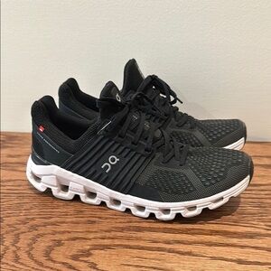 On Running Black Athletic Shoes